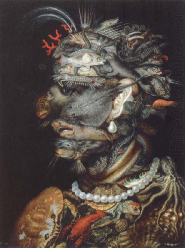 Giuseppe Arcimboldo Museum art historic the water china oil painting image